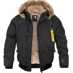 Aircraft Bomberjacke mit Teddyfutter