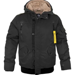 Aircraft Bomberjacke mit Teddyfutter