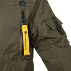 Aircraft Bomberjacke mit Teddyfutter