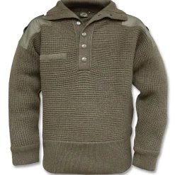 Alpin Armee Pullover Wolle