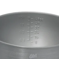 Aluminium Kochset mit Spiritusbrenner