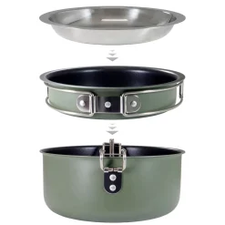 Aluminium Kochset Snap-Pack