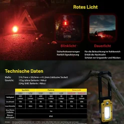 Arbeitsleuchte NWL20 - 600 Lumen
