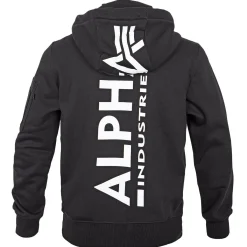 Back Print Zip Hoody Kapuzenjacke