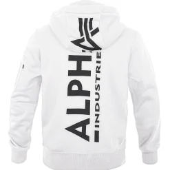 Back Print Zip Hoody Kapuzenjacke