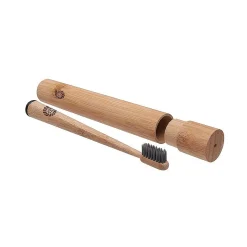 Bambuszahnbürste Stand - mit Etui