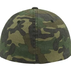 Baseball Cap Garment Washed Camo