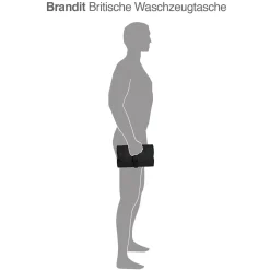 Britische Waschzeugtasche