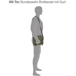 Bundeswehr Brotbeutel mit Gurt