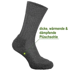 Bundeswehr Socken mit Plüschsohle Original