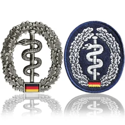BW Barettabzeichen Sanitätstruppe