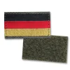 BW Deutschlandfahne klein mit Klett & Flausch bunt