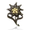 BW Edelweiss Abzeichen Metall