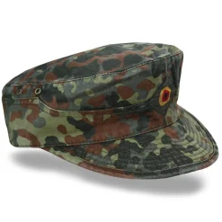 BW Feldmütze Original gebraucht flecktarn