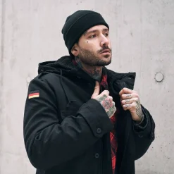 BW Parka with Flag