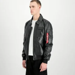 CWU-45/P Leder Bomberjacke