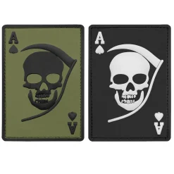 3-D Rubber Patch Death Ace