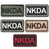 3-D Rubber Patch NKDA Abzeichen