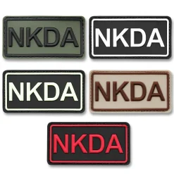 3-D Rubber Patch NKDA Abzeichen