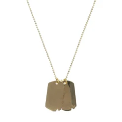 Dog Tag Necklace Halskette