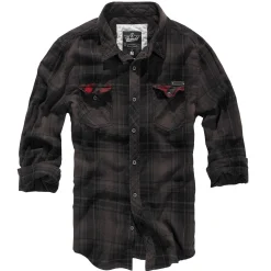 Duncan Check Shirt Langarm Hemd