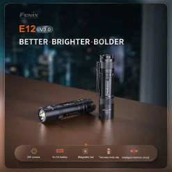 E12 V3.0 LED Taschenlampe