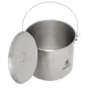 Edelstahl Bush Pot mit Deckel 3.5 Liter