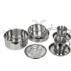 Edelstahl Kochset 8-teilig