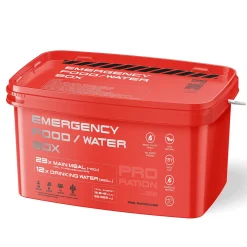 Emergency Food/Water Box Notration