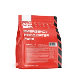 Emergency Food/Water Pack Lebensmittelration IV