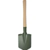 Feldspaten mit Holzstiel und Tasche