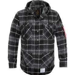 Flanell Hoody Shirt (Sale)