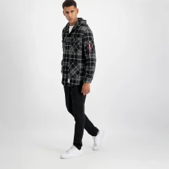 Flanell Hoody Shirt (Sale)