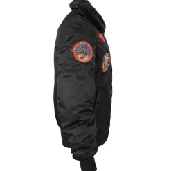 Fliegerjacke B-15 mit Patches