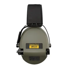 Gehörschutz Pro-X mit Lederband u. Gelkissen