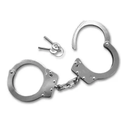 Handschelle Police Double Lock Flexibel S/Steel