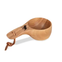 Holzkuksa mit Elchmotiv 120 ml