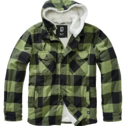 Hooded Lumberjacket mit Teddyfutter
