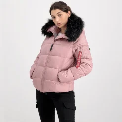 Hooded Puffer Alpha Wmn (Sale)
