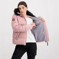 Hooded Puffer Alpha Wmn (Sale)