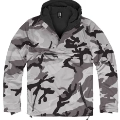 Hooded Windbreaker mit Fleecefutter (Sale)
