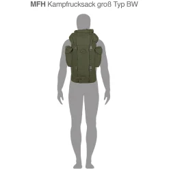 Kampfrucksack groß Typ BW