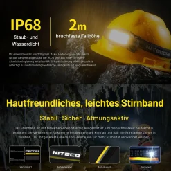Kopflampe HC75 UHE - 3000 Lumen E-Focus