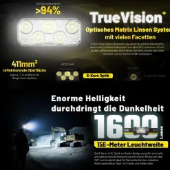 Kopflampe HC70 UHE - 1600 Lumen NL2160
