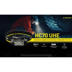 Kopflampe HC70 UHE - 1600 Lumen NL2160