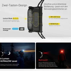 Kopflampe NU25 MCT UL - 400 Lumen