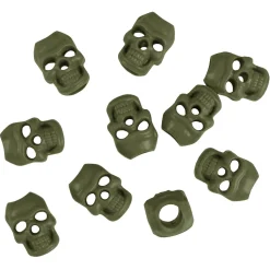 Kordelstopper Skull 10er Set