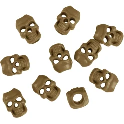 Kordelstopper Skull 10er Set