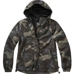 Ladies Summer Windbreaker Frontzip