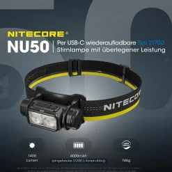 LED Kopflampe NU50